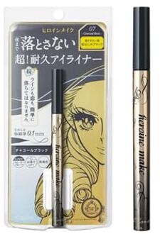 Kiss Me Heroine Make Prime Liquid Eyeliner Rich Keep 07 Charcoal Black