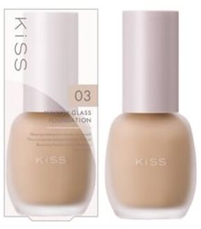 kiss Milkish Glass Foundation SPF 34 PA++ 03 Light Ochre