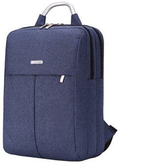 Kissyenia Waterdicht 15.6 Inch Laptop Rugzak Student A4 Schooltas Handvat Ruim Rugzak Voor Tieners Escolar Mochila KS1194 diep blauw