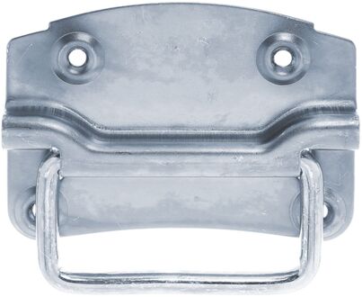 Kistgreep Galvanisch Blauw 120x85x1mm