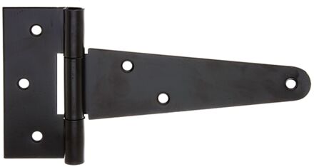 Kistscharnier + Geniete Pen Zwart 148x40x90mm