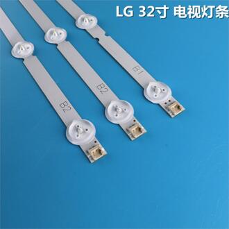 Kit 3Pcs * 7LED 630Mm Led Backlight Voor Lg 32LN541V 32LN540V B1 / B2-Type 6916L-1437A 6916L-1438A LC320DUE Sf R1
