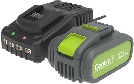 Kit Batterij + Lader - Lithium-ion - 20v - 4,0ah - Voor Elektrisch Gereedschap