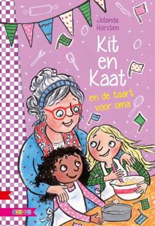 Kit en Kaat en de taart voor oma - Boek Jolanda Horsten (9048731615)