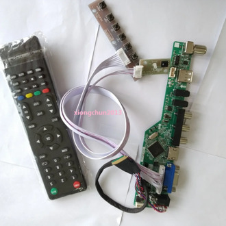 kit for LTN173KT01 Panel LED Controller driver board LCD 1600X900 17.3" USB HDMI AV VGA remote 40pin LVDS TV Screen