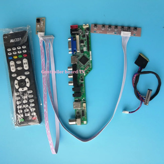 kit for N156BGE-L11/L21/L31/L41 Panel Screen TV AV 40pin LVDS VGA remote 1366X768 USB HDMI LCD LED Controller driver board 15.6"