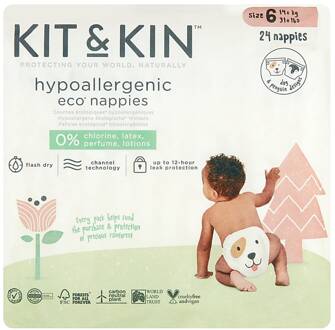 Kit & Kin Luiers - Maat 6 24 stuks