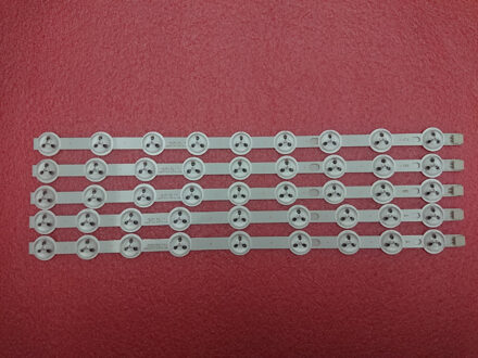 Kit) LED backlight strip Voor 40 "NDV REV1.0 ABC 39PF3025D 40L1333DB P40LED13 VES390UNDC-01 VES400UNDC-01 VES400UNDS-02 03