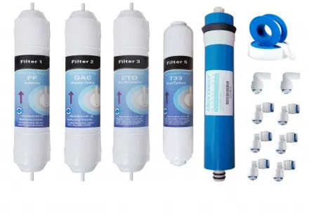 Kit offer membrane + 4 compact reverse osmosis filters