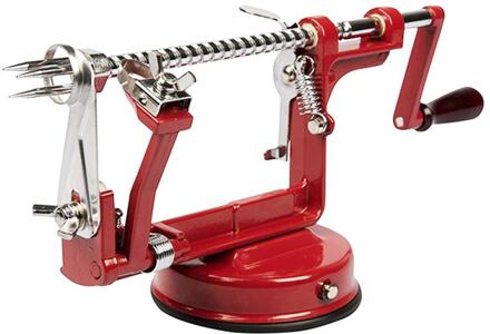 Kitchen Accessories 3 In 1 Stainless Steel Hand-cranked Fruit Peeler Clipping Apple Potato Peeler Slicer Machine Cocina