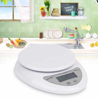 Kitchen Scales Precision Steelyard Kitchen Digital 5KG/1G Weighing Scale Home Cooking Baking High Precision Battery Powered