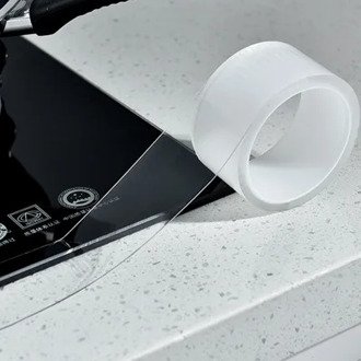 Kitchen Sink Transparent Acrylic Waterproof Mildew Tape Strong Mold Adhesive Tape Bathroom Gap Strip Pool water Seal sticker