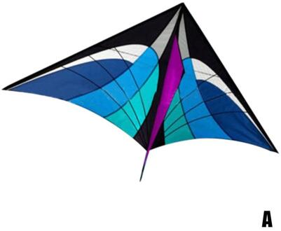 Kite Classic Spider Kite Grote Size Enkele Lijn Kite Board Hoge Kite Stof Tail 150*90cm Maat Met Lijn Grote X4T2 blauw