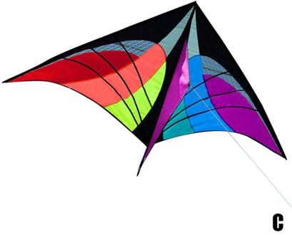 Kite Classic Spider Kite Grote Size Enkele Lijn Kite Board Hoge Kite Stof Tail 150*90cm Maat Met Lijn Grote X4T2 kleurmenging