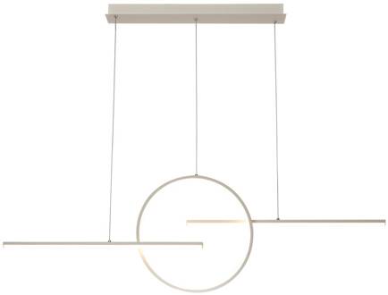 Kitesurf LED hanglamp, 3-lamps, wit