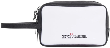 Kiton Mini Bags Kiton , White , Heren - ONE Size