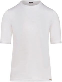 Kiton T-shirt met Ronde Hals en Korte Mouwen en Zakdetails Kiton , White , Dames - M,S,Xs,2Xs