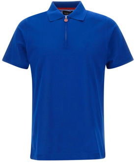 Kiton Tijdloos Poloshirt voor Heren Kiton , Blue , Heren - 2Xl,Xl,L,M