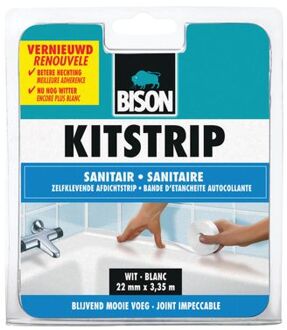 Kitstrip KS - 22 x 3350 mm - Wit