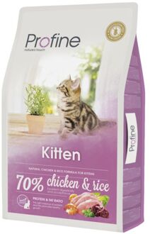 Kitten - Kattenvoer - Kip - Rijst - 10 kg