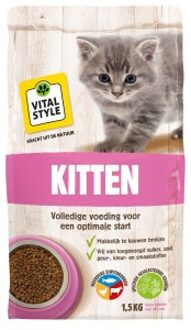 Kitten - Kattenvoer - Kip - Vis - 1,5 kg