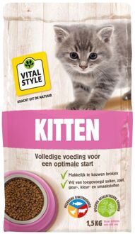 Kitten - Kattenvoer - Kip - Vis - 1,5 kg