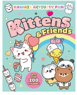 Kittens & Friends: Kawaii Activity Fun (With Over 200 Stickers!) - Dover Kids Activity Books: - Giada Francia
