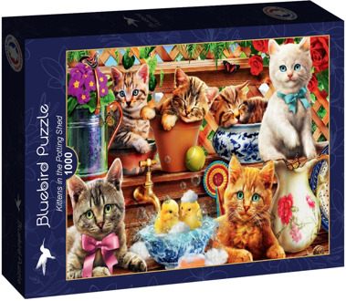 Kittens in the Potting Shed Puzzel (1000 stukjes)