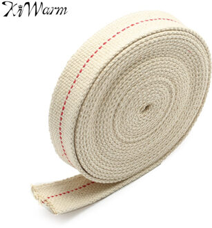 KiWarm Praktische 4.5 M * 1.5 CM Platte Katoen Olie Lamp Lantaarn Lont Voor Kerosine Brander Kachel Verlichting Lampen Wieken DIY Materiaal