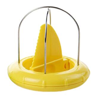 Kiwi Dunschiller Draagbare Praktische Abs Graven Core Fruit Cutter Slicer Voor Dagelijks Leven geel