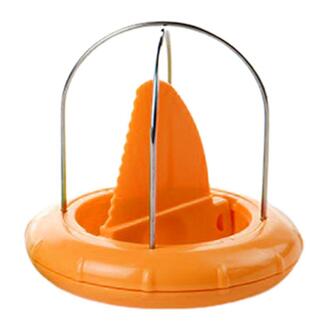 Kiwi Dunschiller Draagbare Praktische Abs Graven Core Fruit Cutter Slicer Voor Dagelijks Leven Oranje