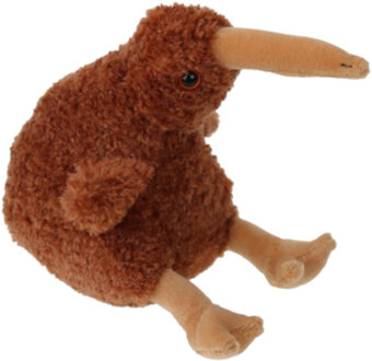 Kiwi knuffel - vogel - pluche - 19 cm - New Zeelandse vogels