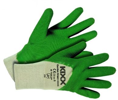 KIXX Tuinhandschoen Garden Green maat M ofwel 8 Groen