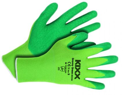 KIXX Tuinhandschoen Groovy Green maat L ofwel 9 Groen