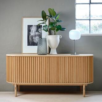 Kjeld houten sideboard naturel - 160 x 45 cm Bruin