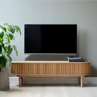Kjeld houten tv meubel naturel - 160 x 45 cm Bruin