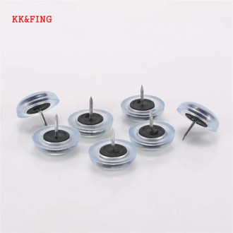 KK&FING 10pcs Plastic Pad Protector High Quality Table Chair Feet Legs Glides Skid Tile soft rubber Pad Floor Nail Protector