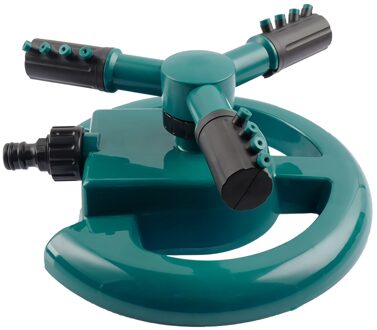 Kkmoon 360 Graden Rotatie Gazon Sprinkler Automatische Roterende Water Beregening Sproeisysteem Apparaat Tuin 32 Voeten Dekking groen