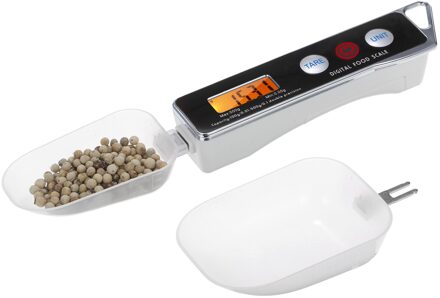 Kkmoon Digitale Lepel Schaal Elektronische Maatlepel Schaal Met Tarra Functie Capaciteit 0.05G-500G Ondersteuning Unit G/Oz/Gn/Ct/Dwt zwart