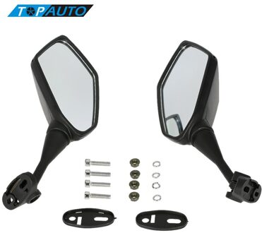 KKmoon Een paar Motorbike Achteruitkijkspiegel Moto spiegel Zijspiegels Motorfiets accessoires voor Racing Bike ATV