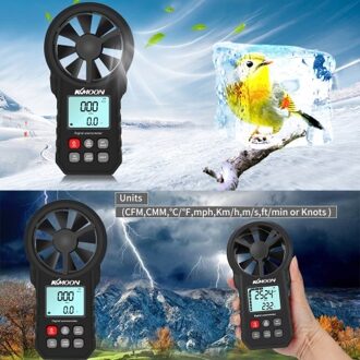 KKMOON Handheld Anemometer Portable Wind Speed Meter