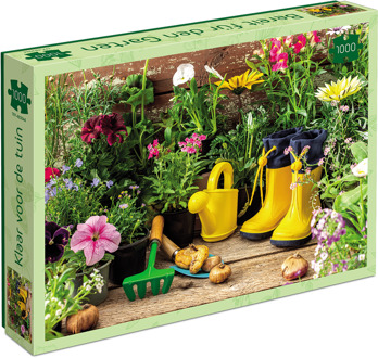Klaar voor de Tuin Puzzel (1000 stukjes)