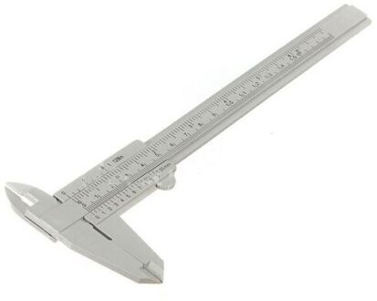Klaar Voorraad 150Cm Sliding Schuifmaat Plastic Meet Ruler Gauge Dual Schaal
