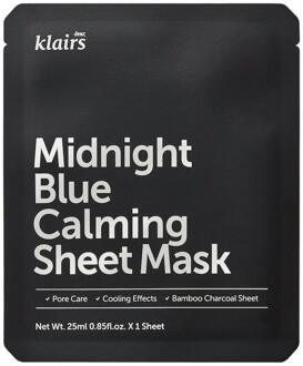 Klairs Midnight Blue Calming Sheet Mask 1 Pcs 25ml