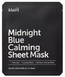 Klairs Midnight Blue Calming Sheet Mask 1 Pcs 25ml
