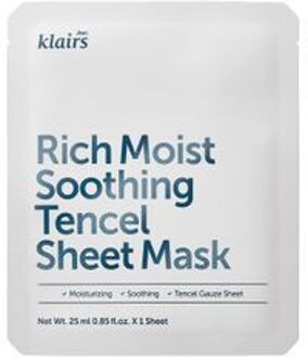 Klairs Rich Moist Soothing Tencel Sheet Mask - 25ml
