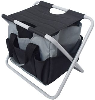 Klapstoel Camping Opvouwbare Kruk Vissen Stoel Lightwight Portable Voor Outdoor Picknick Wandelen Strand Tuin Tabouret Soepel zwart