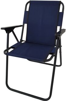 Klapstoel Superhard Hoge Belasting Reizen Ultralight Outdoor Camping Stoel Draagbare Strand Wandelen Picknick Zetel Vissen Gereedschap blauw