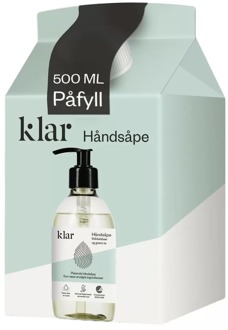Klar Handzeep Klar Håndsåpe Refill 500 ml