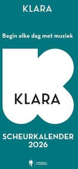 Klara scheurkalender 2026 -   (ISBN: 9789493428799)